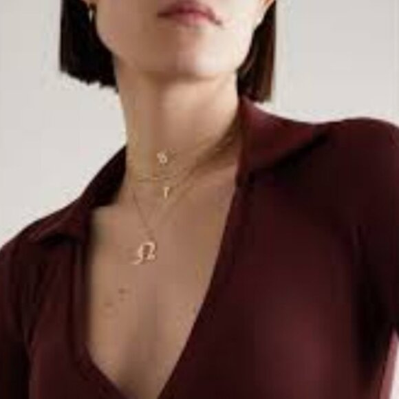 Deep V Neck Sweater in Merlot - Picture 1 of 4